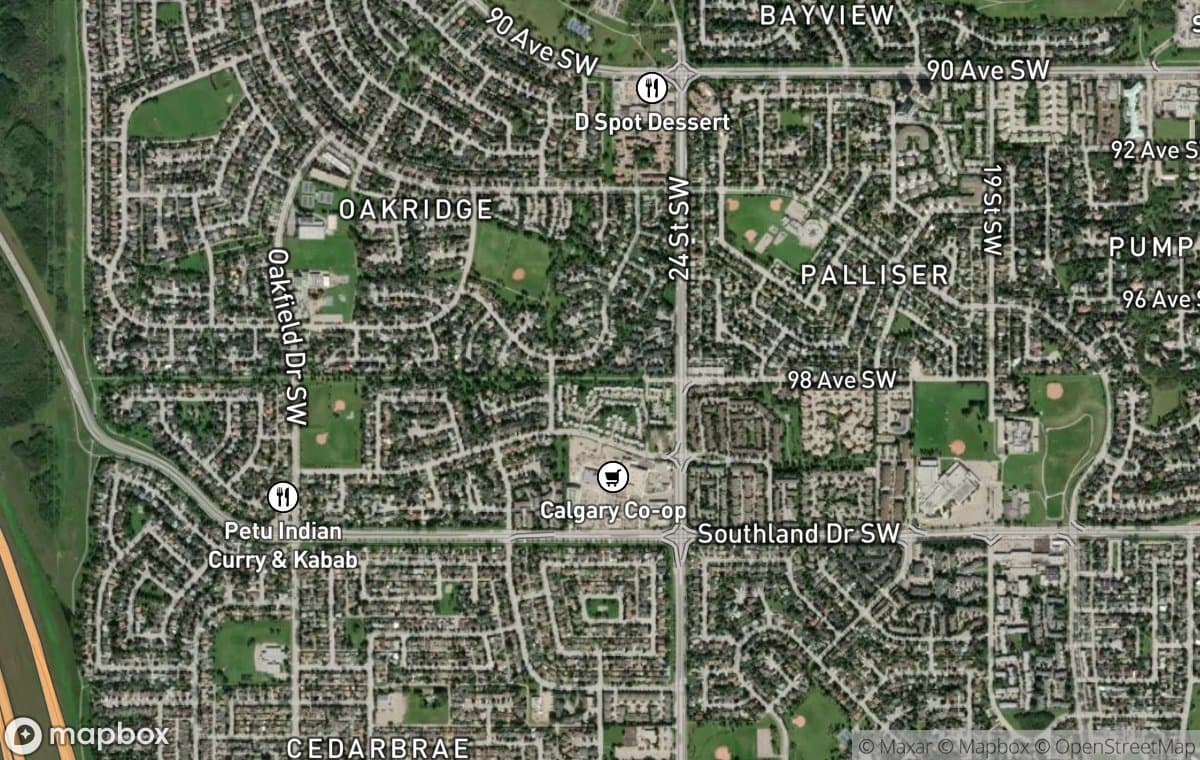 Cedarbrae aerial view