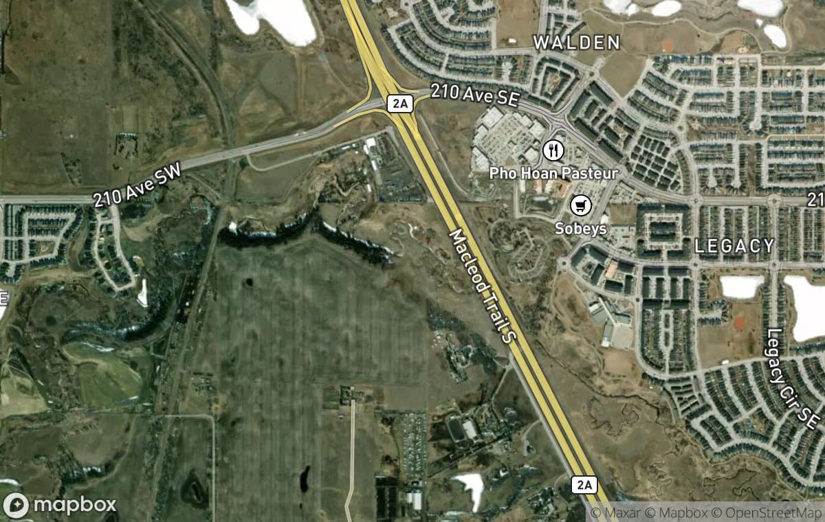 Chaparral aerial view