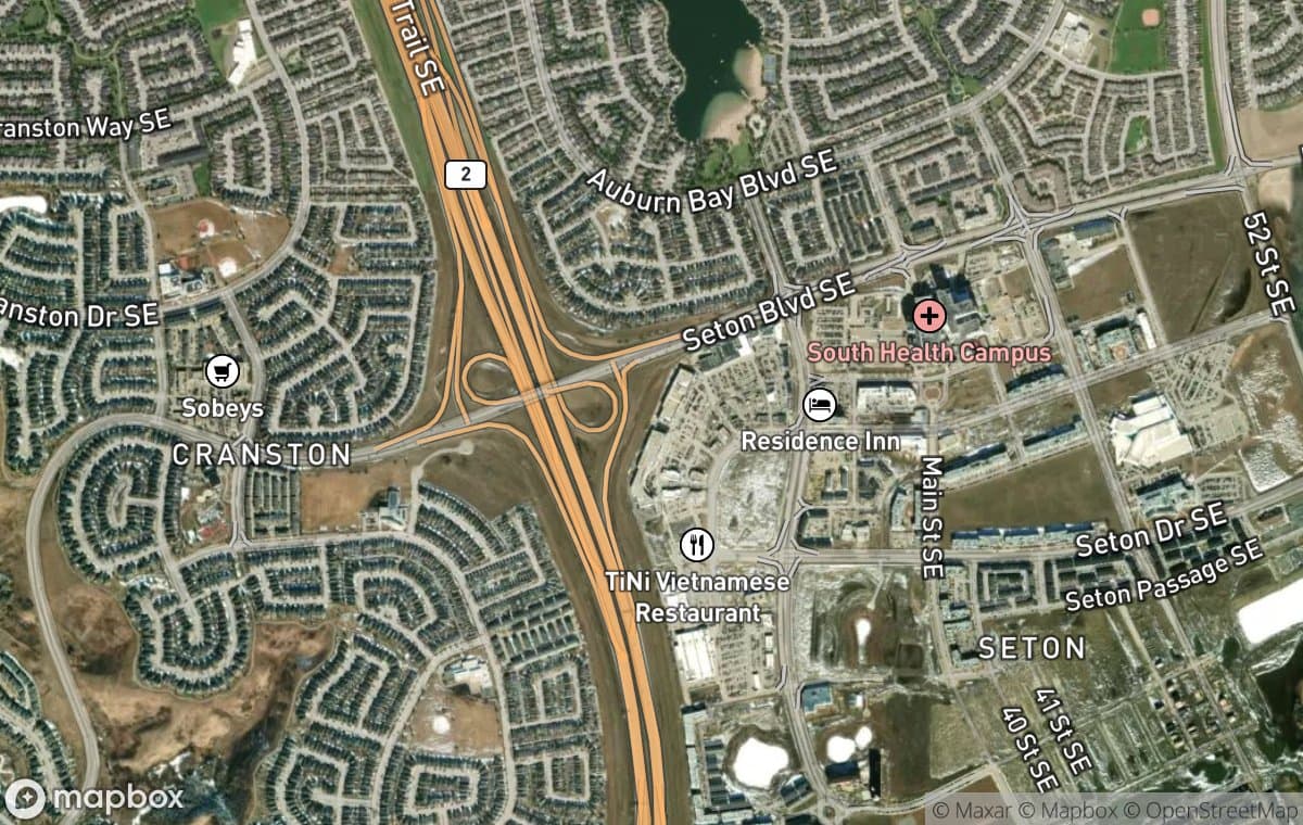 Copperfield aerial view