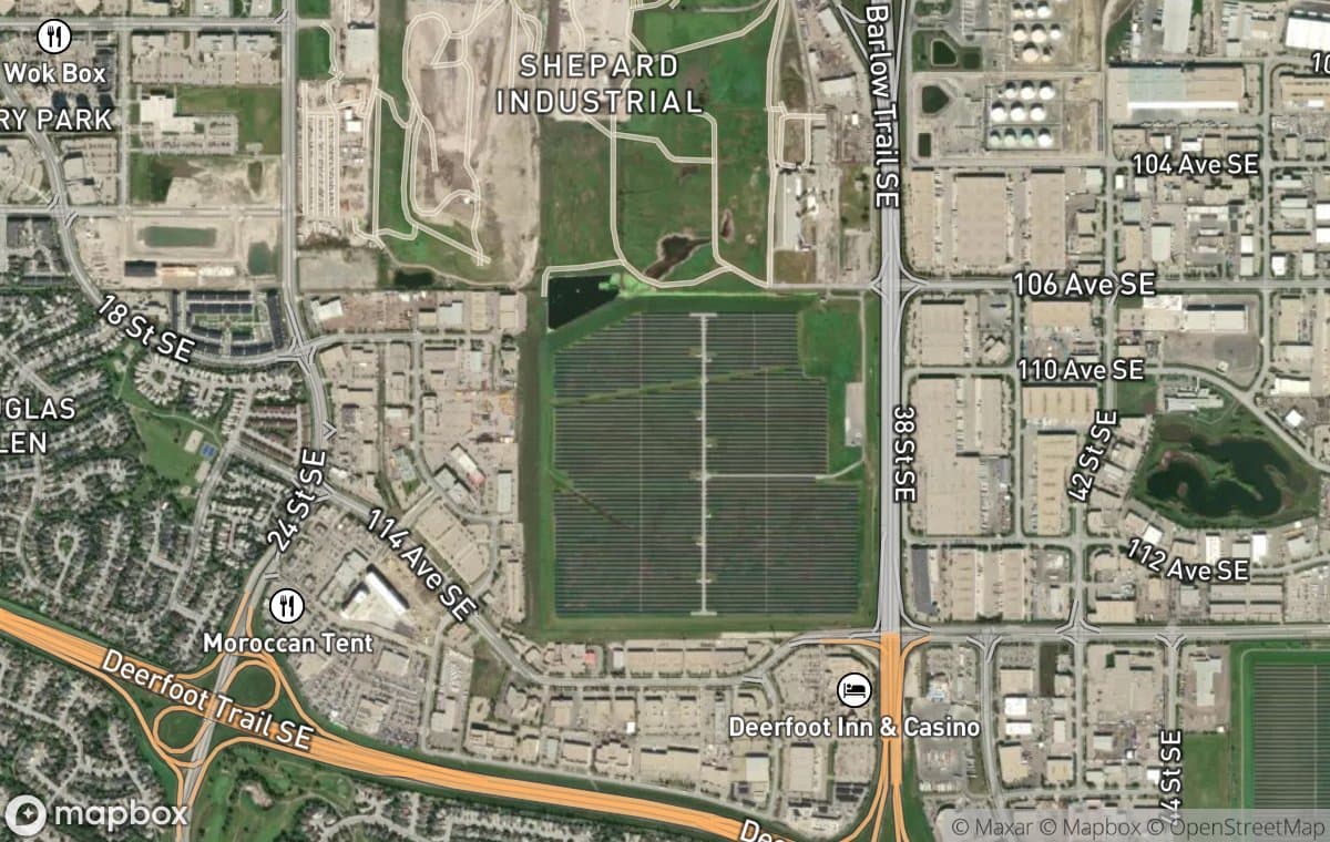 Douglasdale aerial view