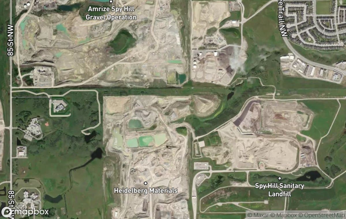 Evanston aerial view