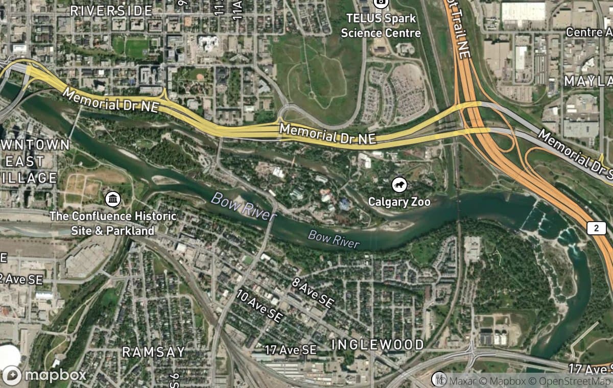 Inglewood aerial view