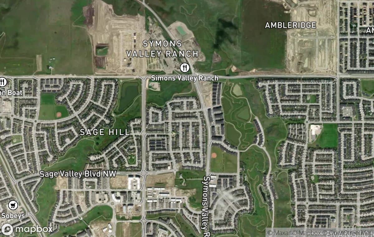 Livingston aerial view