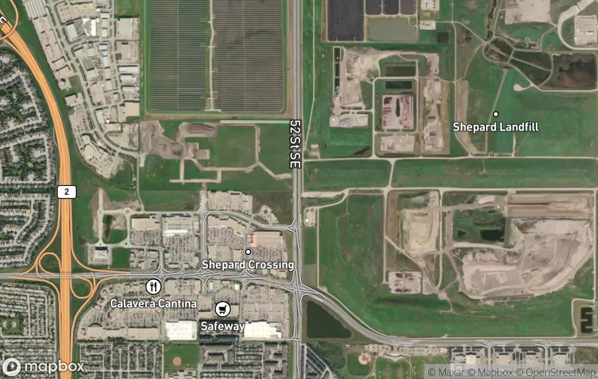 McKenzie Lake aerial view
