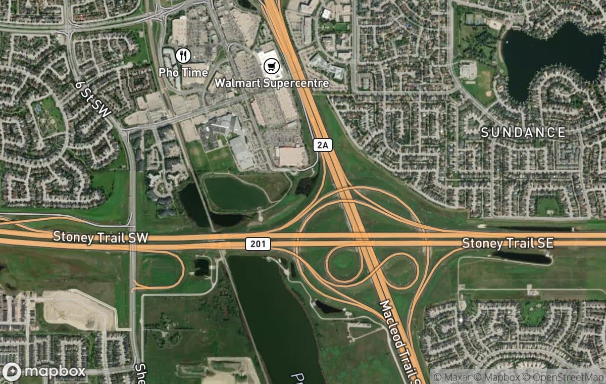 Midnapore aerial view