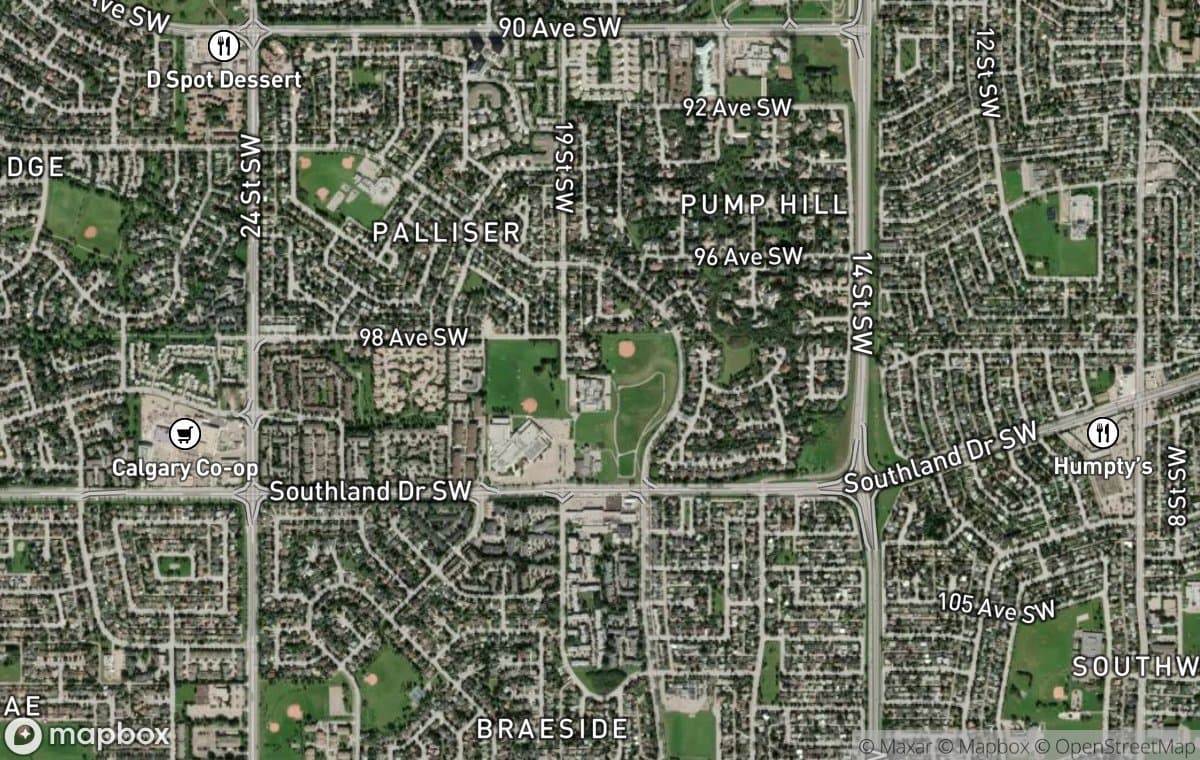Palliser aerial view