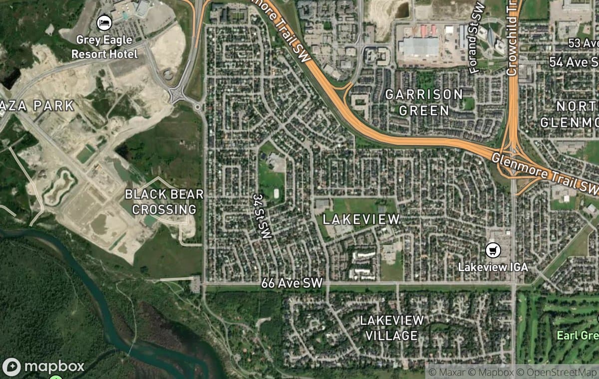 Pump Hill aerial view