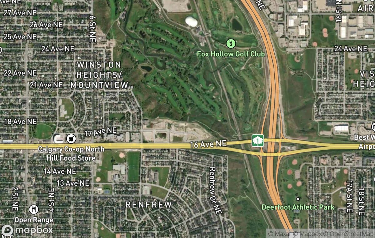 Renfrew aerial view