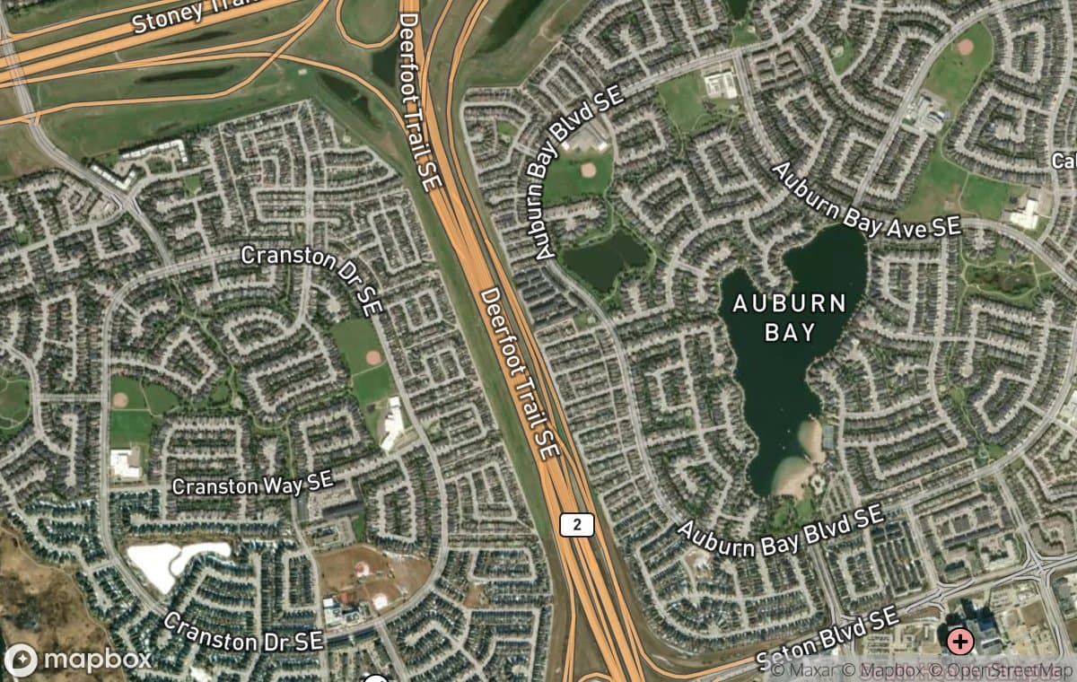 Seton aerial view