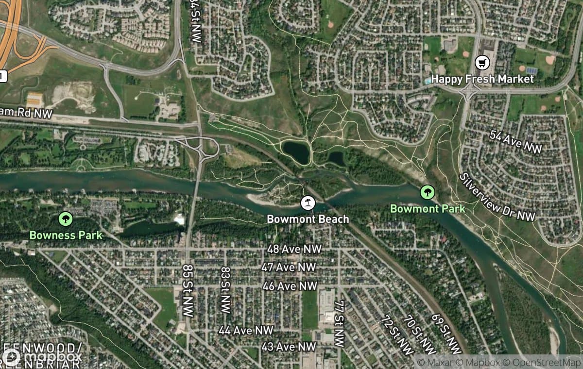 Silver Springs aerial view