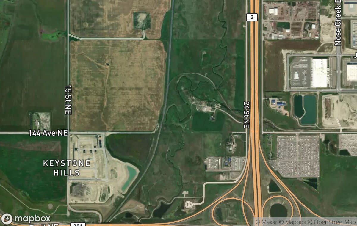 Skyview Ranch aerial view